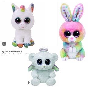 Ty Beanie Boos Stuffed Animal Bundle